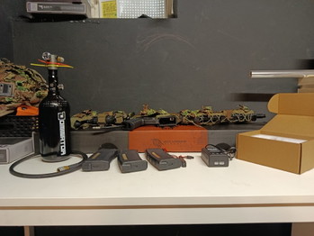 Image 2 for Wolverine MTW Billet Tactical Gen.3 14,5 HPA 2x benutzt, CNC Hop-Up, Komplettset - F