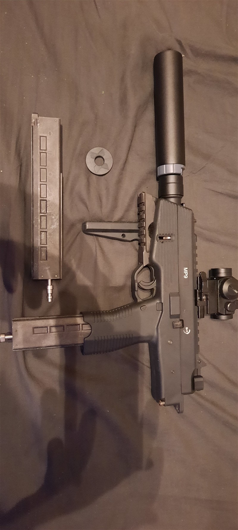 Image 1 for Asg mp9 met 2 hpa mags scope en tracer unit