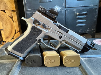 Bild 2 für Proforce Sig Sauer P320 X-Carry GBB cerakote titanium