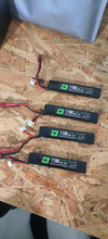 Image for 4x Nuprol 7,4 volt 1100mah (20C) deans lipo's