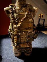 Afbeelding van Plate carrier + belt multicam