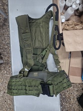 Afbeelding van Laser cut tactical belt met H-harnas & camelbag