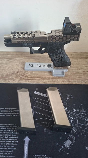 Afbeelding 5 van Aw custom glock.