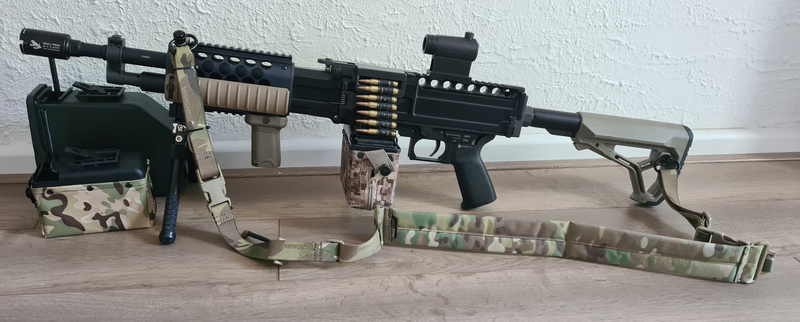 Image 1 pour Volledig geupgrade Classic Army KAC Stoner 96 LMG