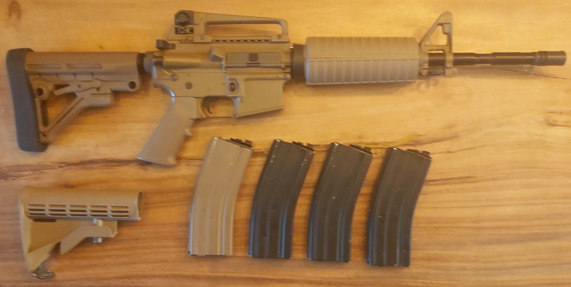 Image 1 for WE GBB M4A1 Desert + 4 mags