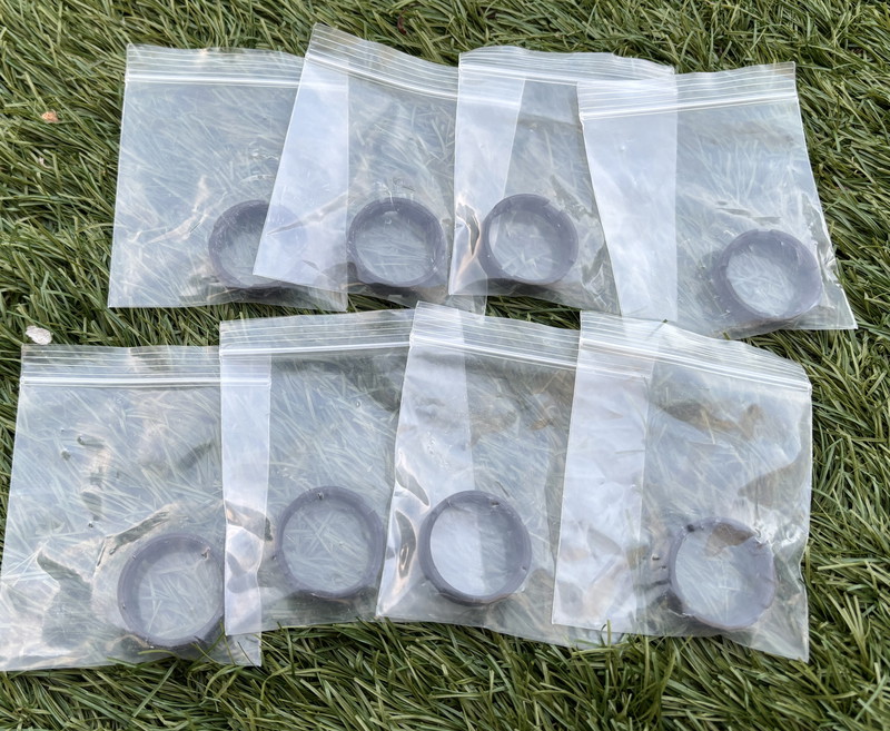 Image 1 pour 8x een GBB/PTW buffertube nut