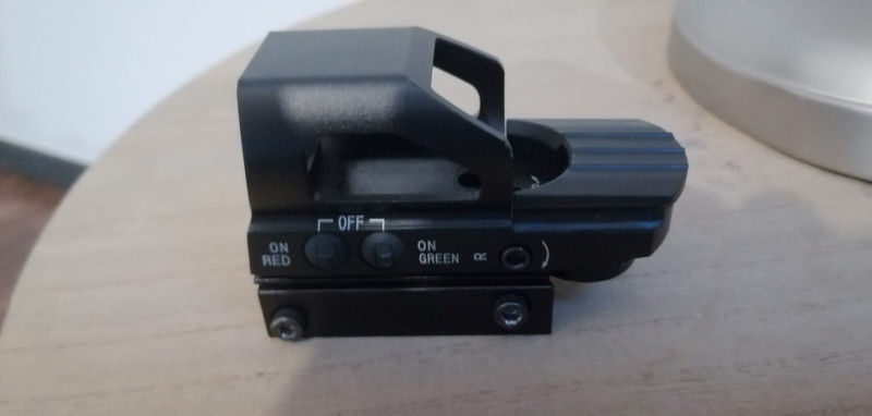 Imagen 1 de multirecticle green/red dot reflex sight