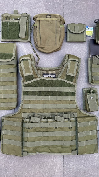 Imagen 4 de Invader Gear Mod Carrier Combo inclusief veel extra pouches kleur OD