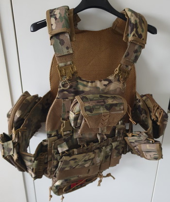 Image 5 for Verstelbaar plate carrier  - Camo Polyester Buitenuitrusting met Meerdere Zakken & Aanpasbare Bevestigingen