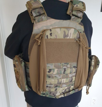 Image 6 for Verstelbaar plate carrier  - Camo Polyester Buitenuitrusting met Meerdere Zakken & Aanpasbare Bevestigingen