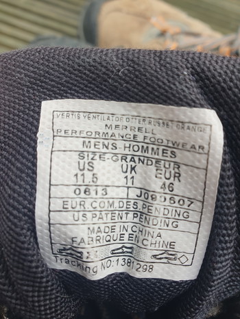 Afbeelding 4 van Operator Merrell schoenen kct mariniers 46