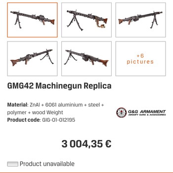 Imagen 6 de G&G MG42 AEG