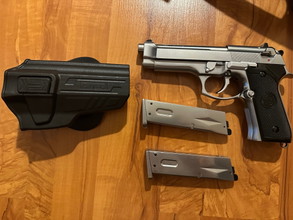 Afbeelding van WE Beretta M92fs inox GBB Gebraucht