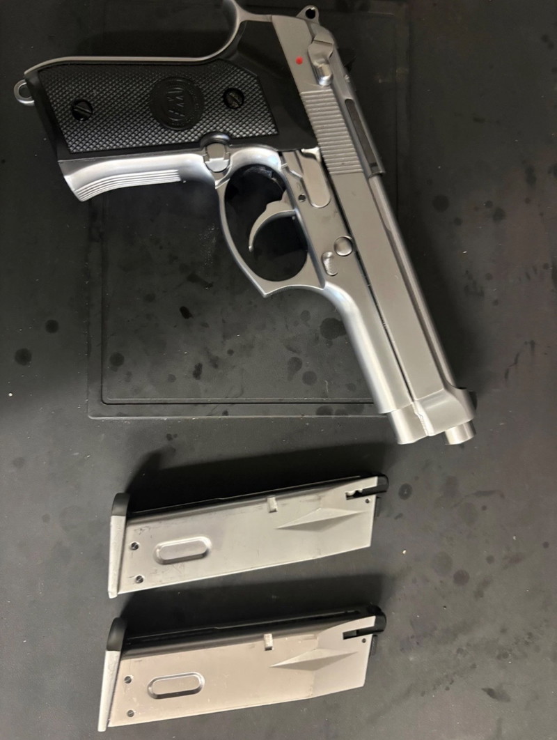Imagen 1 de WE M92fs inox GBB Gebraucht