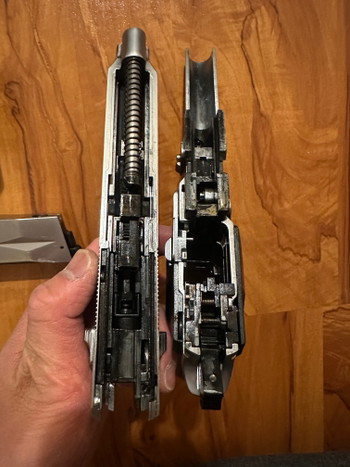 Imagen 4 de WE Beretta M92fs inox GBB semi & vollautomatisch Gebraucht