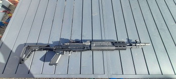 Image 2 pour Vend Fusil airsoft M14 EBR GBB - full métal comme neuf