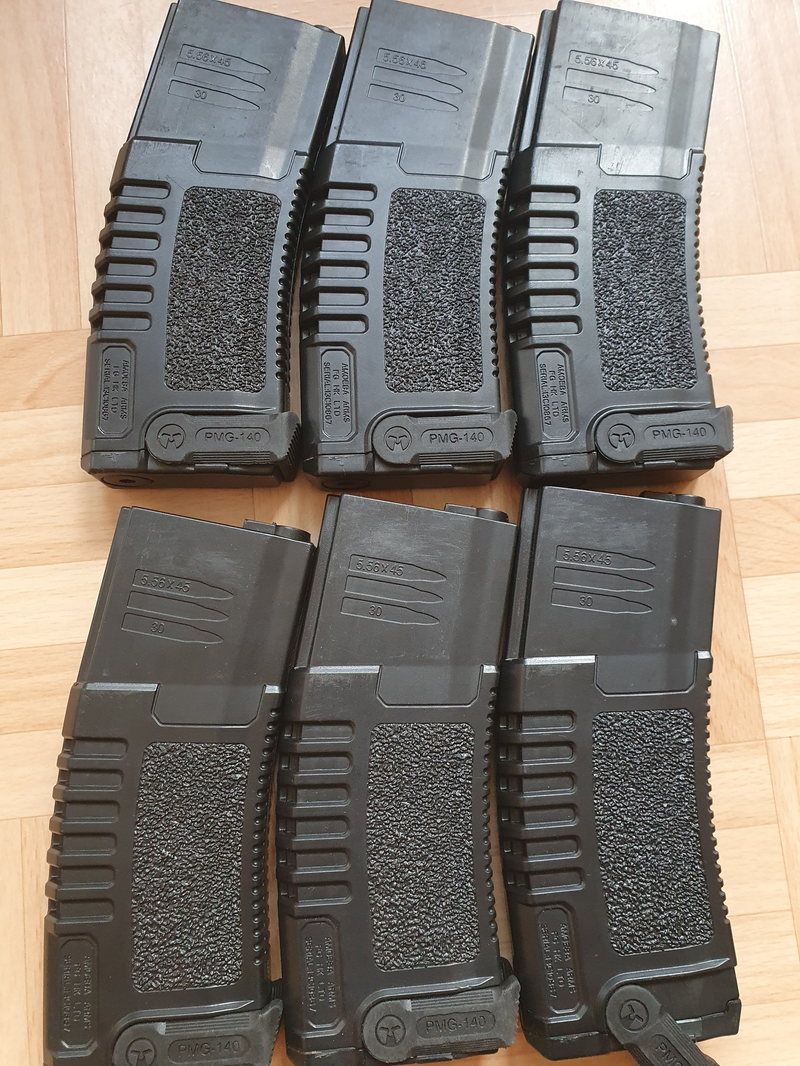 Image 1 for 6x Ares Amoeba mid-cap magazijn