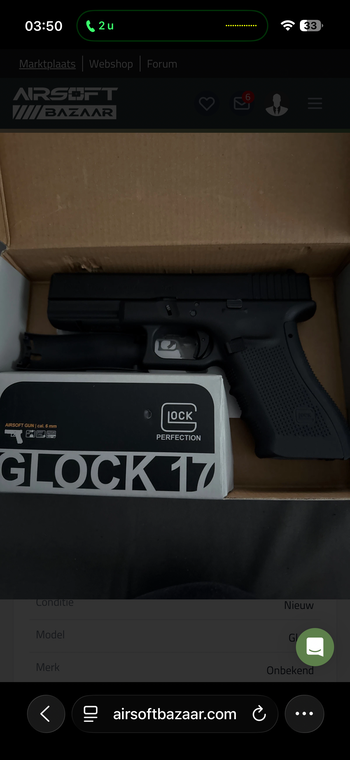 Image 2 pour Glock 17 GBB Gen 4