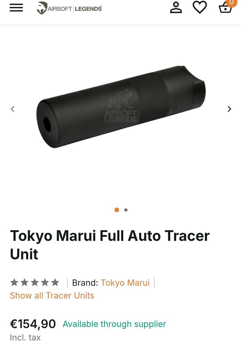 Image 1 for Tokyo Marui Full auto tracer