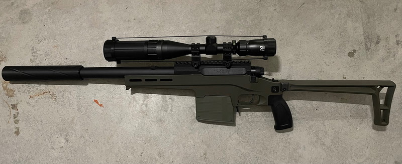 Afbeelding 1 van TAC-41 Lite Sport (OD) met SILO Scope en extended mag