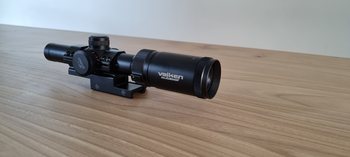 Afbeelding 2 van Valken Scope 1-4x20 w/Mount Mil-Dot Reticle