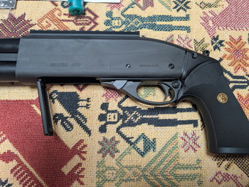 Image 3 for Tokyo Marui M870 Breacher Pump Action Gas Shotgun 6mm BB schwarz