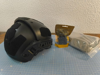 Imagen 2 de Air Flow Type Fast Helmet - Black