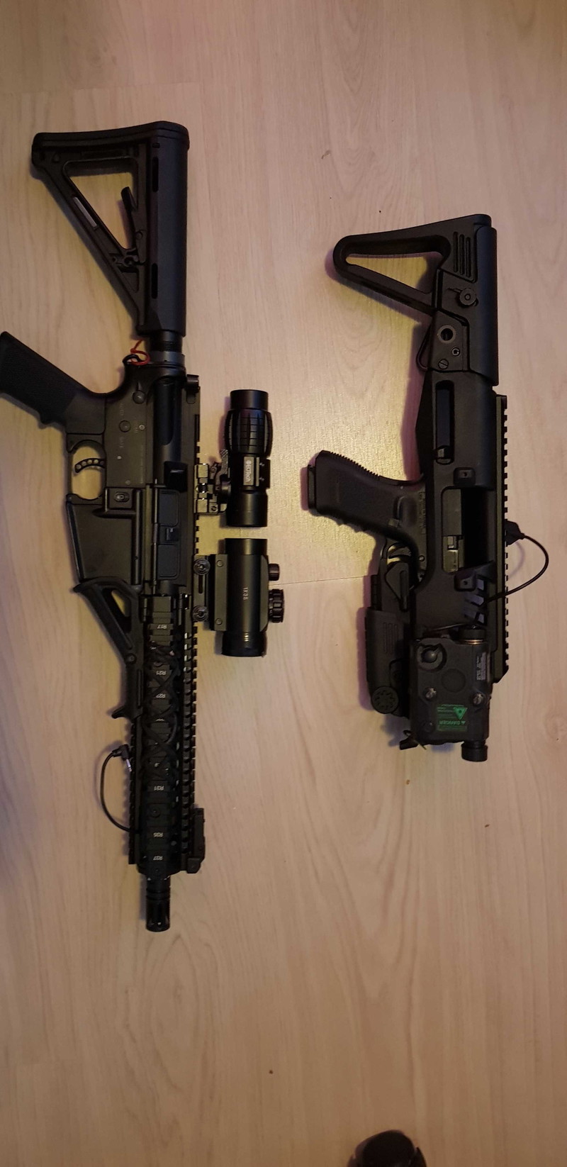 Image 1 for M4 en Roni kit met Glock