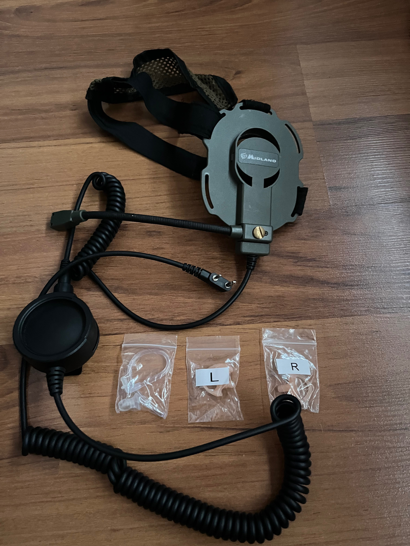 Image 1 for Midland Bow M Military Headset - Kenwood