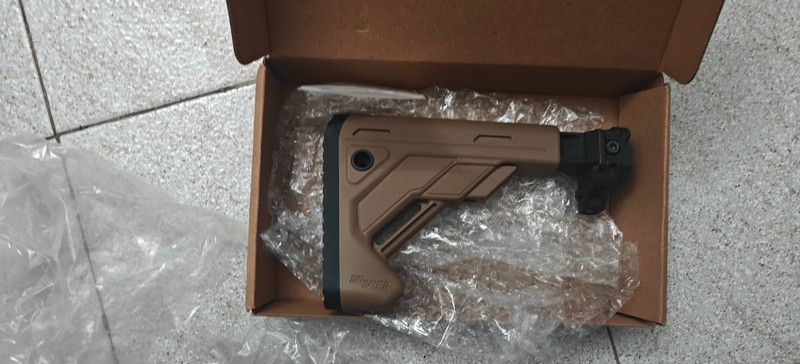 Image 1 for MIT SG Style MCX/MPX TELESCOPING Folding Stock (Tan)