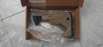 Image 2 for MIT SG Style MCX/MPX TELESCOPING Folding Stock (Tan)