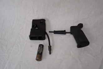 Image pour Airtac TM MWS Shotgun Shell HPA Adapter incl. 12 shells en Magpul MOE grip