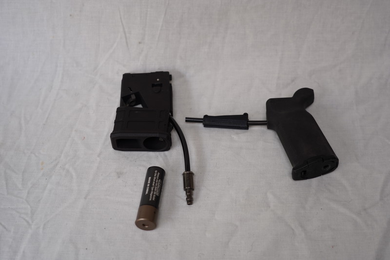 Image 1 for Airtac TM MWS Shotgun Shell HPA Adapter incl. 12 shells en Magpul MOE grip