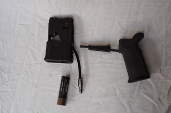 Image 2 for Airtac TM MWS Shotgun Shell HPA Adapter incl. 12 shells en Magpul MOE grip