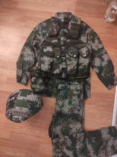 Bild für RARE Original Chinese PLA Type-07 digit BDU uniform + Vest
