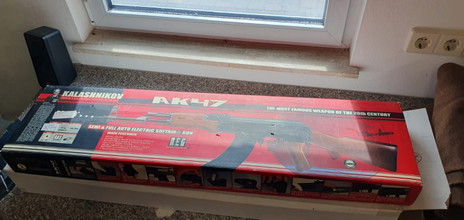 Image for Kalashnikov AK-47 AEG Softair (0,5 Joule) inkl. Magazin, Akku, Trageriemen und OVP