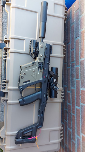 Image 2 for Zeer complete Krytac Kriss Vector Two Tone als complete set (eventueel met koffer)