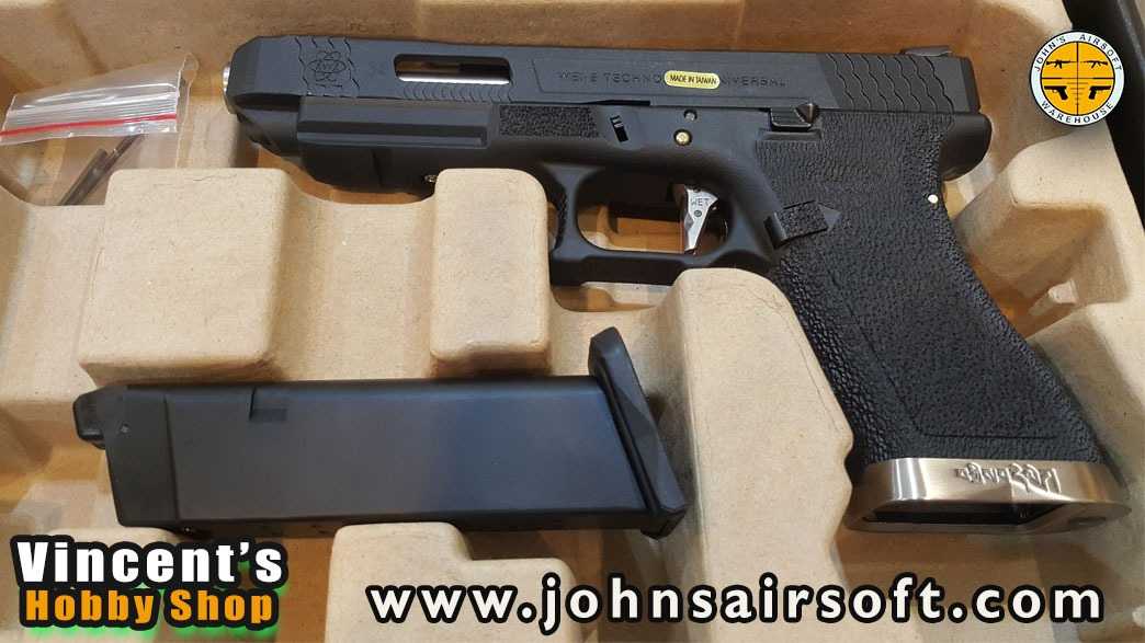 We Glock 34 TMSS ALL BLACK - Airsoft Bazaar