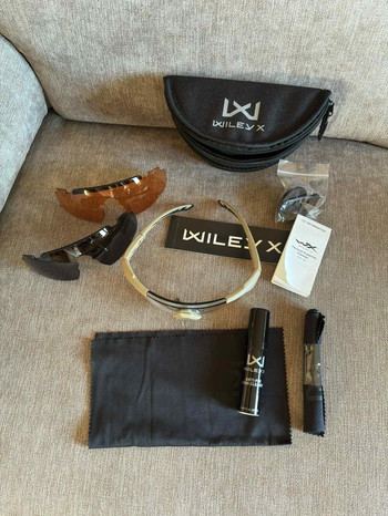 Afbeelding 3 van Lunettes balistiques SABERAdvanced Tan 3 verres WILEY X