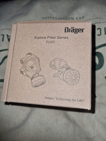 Imagen 2 de Xplore filter series rd40 drager gas filter