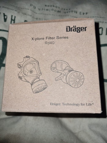 Imagen 3 de Xplore filter series rd40 drager gas filter