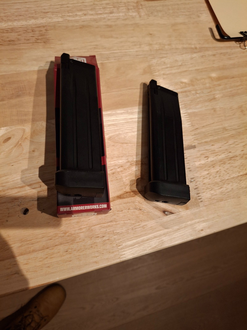 Afbeelding 1 van 2x lader van hi capa 5.1 greengas