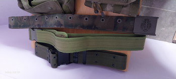 Afbeelding 4 van Combo chaleco molle completo verde mas complementos camuflaje woodland