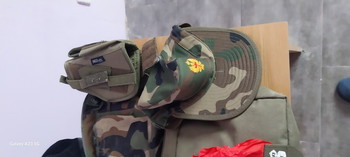 Afbeelding 5 van Combo chaleco molle completo verde mas complementos camuflaje woodland