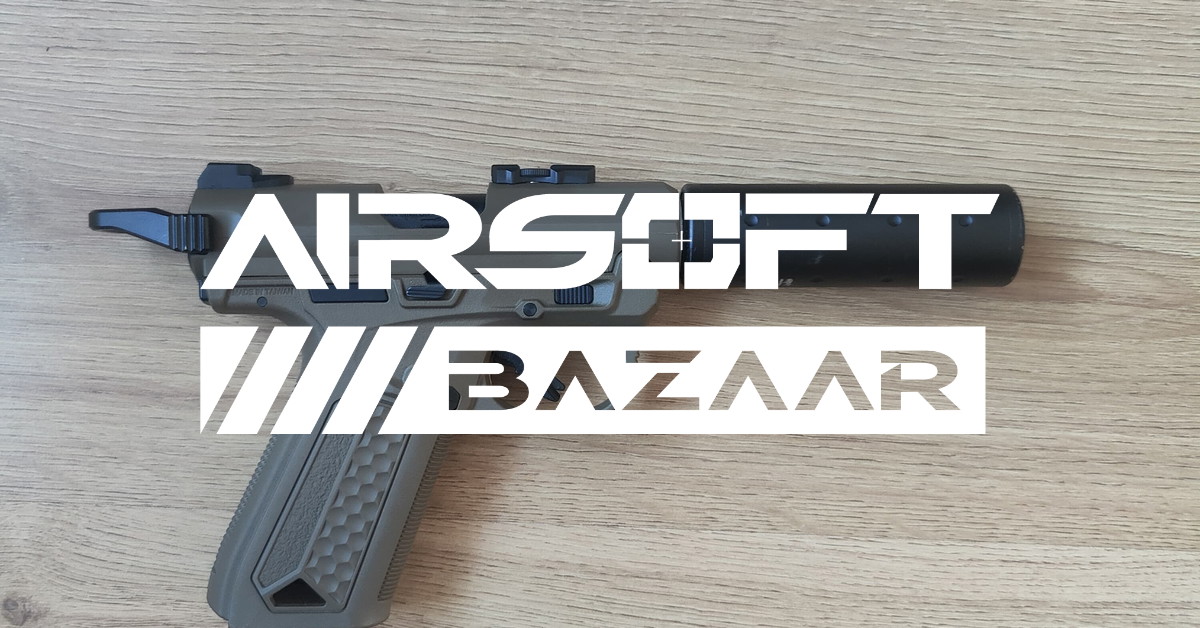 Action Army AAP-01 tan met stalker hopup - Airsoft Bazaar