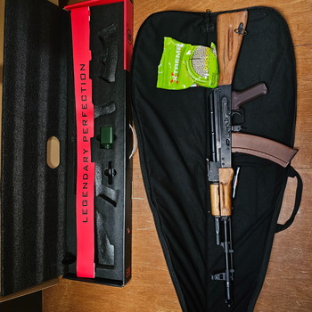 Afbeelding 2 van arme d'airsoft ( ak-74 électrique)