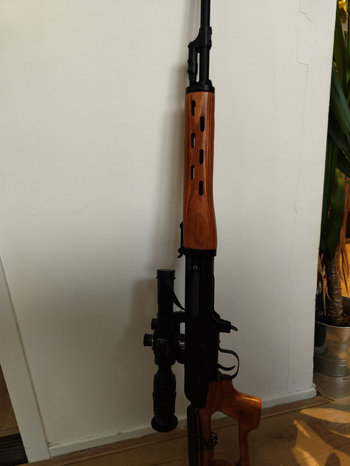 Bild 2 für A&K SVD met wood furniture met PSO-1 TYPE SCOPE met F mark