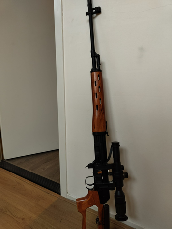 Bild 4 für A&K SVD met wood furniture met PSO-1 TYPE SCOPE met F mark