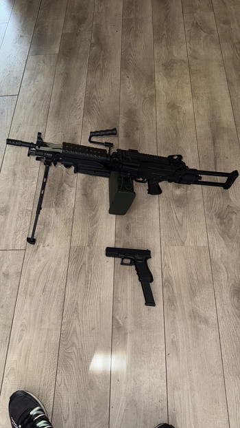 Image 2 for M249 aeg knalt goed!!!