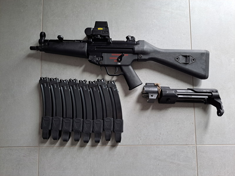 Bild 1 für Systema TW5A4 / MP5A4 PTW + 8 magazijnen met magpuls